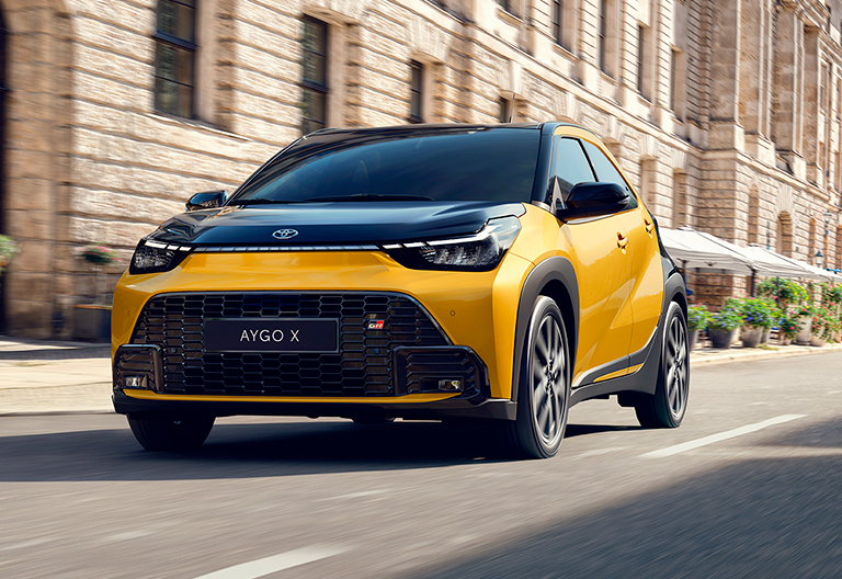 Aygo X Hybrid GR Sport – köp med 2,95% ränta